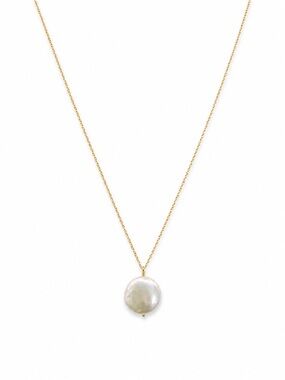 Seraphina Coin Pearl Necklace